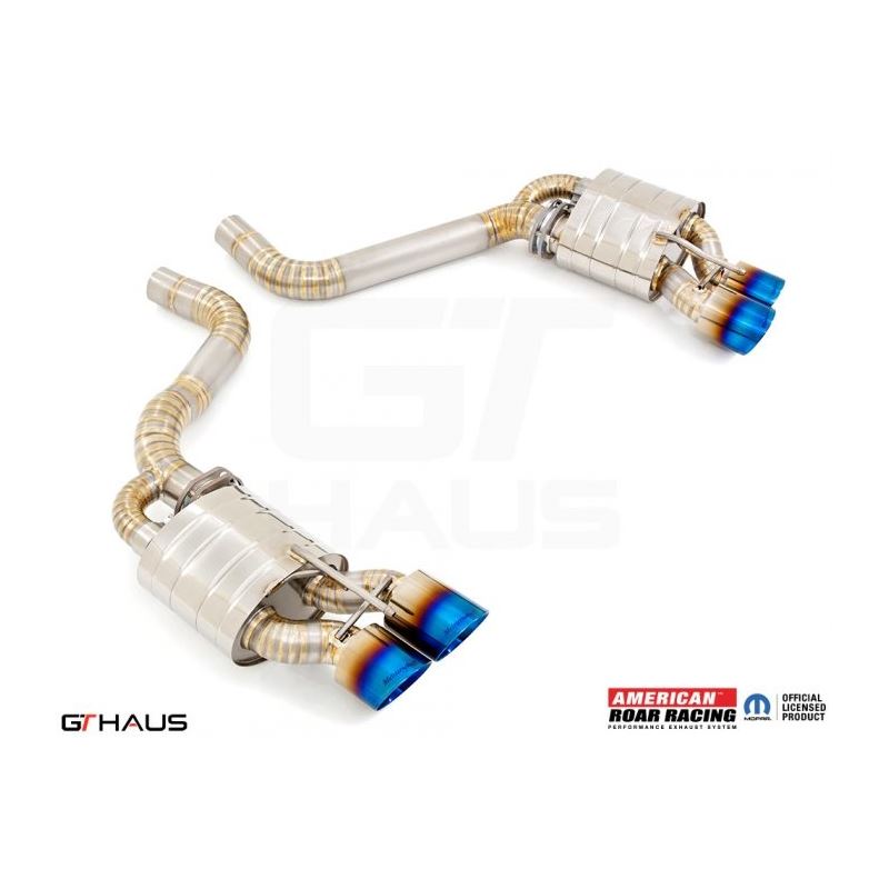 GTHAUS American Roar Racing series GTS Exhaust; 4x