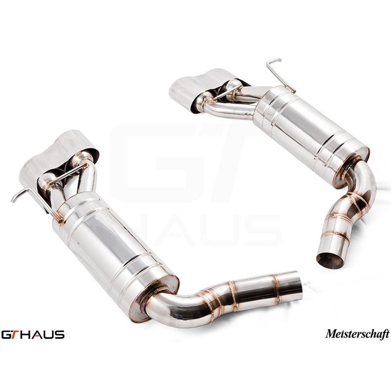 GTHAUS GT Racing Exhaust- Stainless- ME0541217