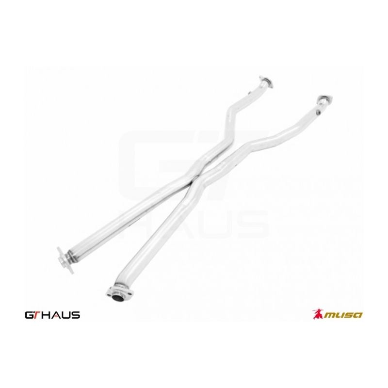 GTHAUS Cat-Back LSR pipe (Front + Mid Section)- St
