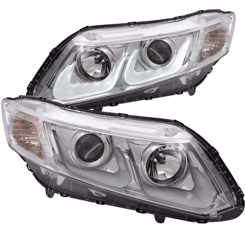 ANZO 2012-2015 Honda Civic Projector Headlights w/