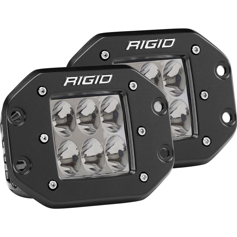 Rigid Industries D2 - Flush Mount - Driving Pair(5