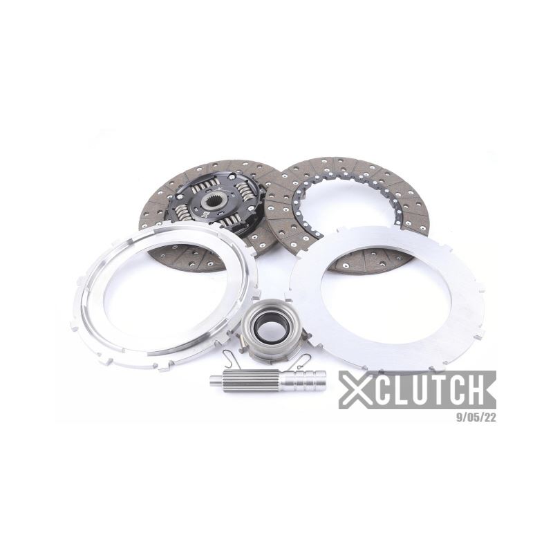 XClutch 9.00 in. Twin Sprung Organic Clutch Discs