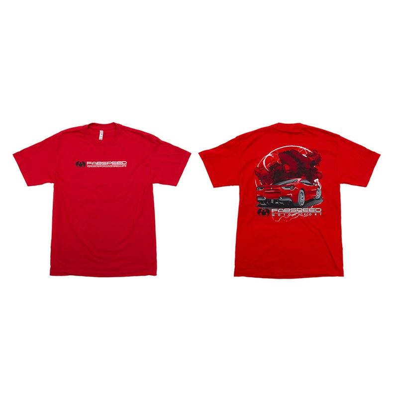 Fabspeed Motorsport T-Shirt - Ferrari 488 (FS.TS.F