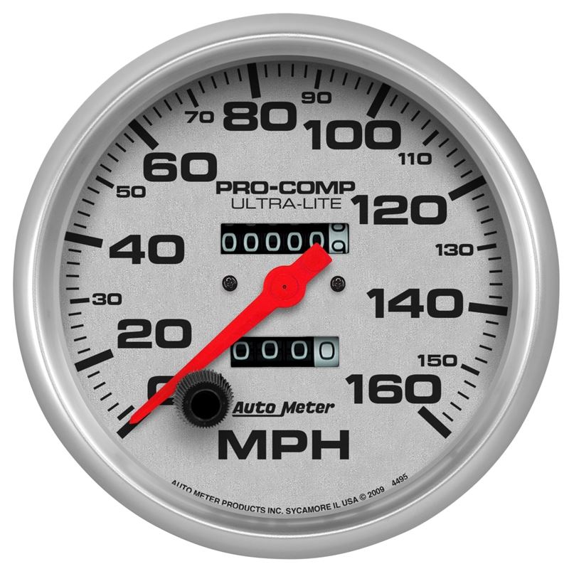 AutoMeter Speedometer 5in - 160 MPH Mechanical Ult