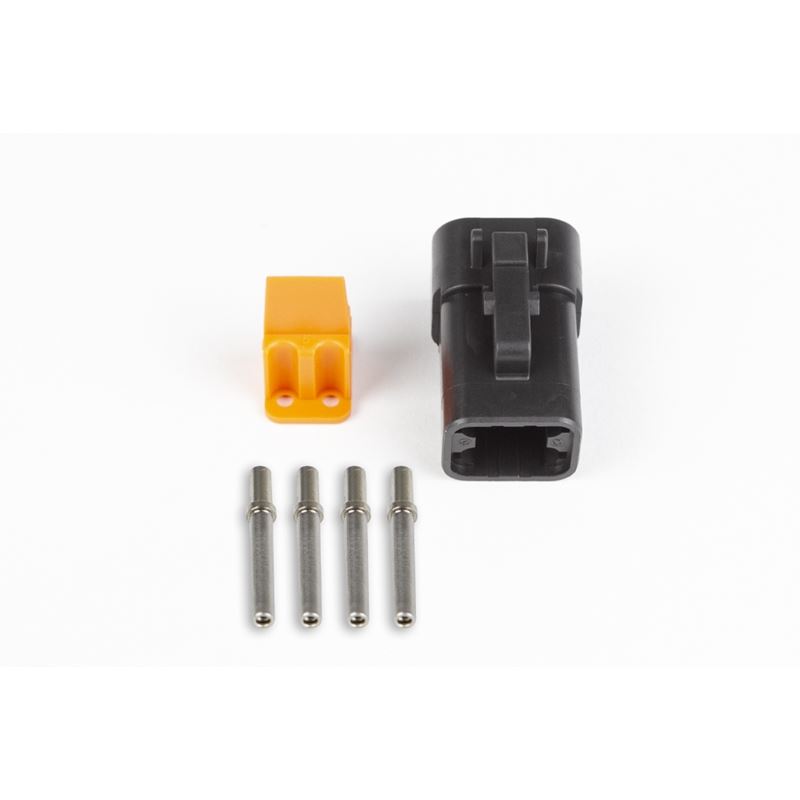 Haltech Plug and pins only - Male Deutsch DTP-06-4