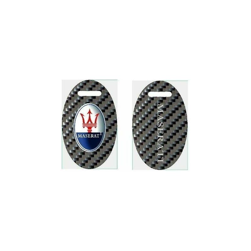 Fabspeed Maserati Silver and Blue Carbon Fiber Key