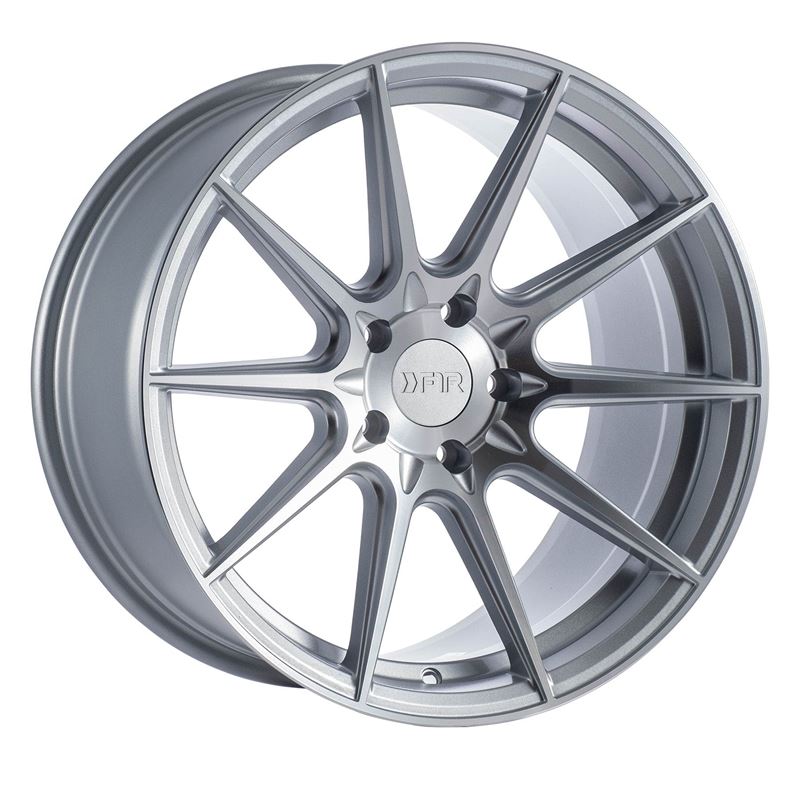 F1R F101 20x10 - Machine Silver Wheel