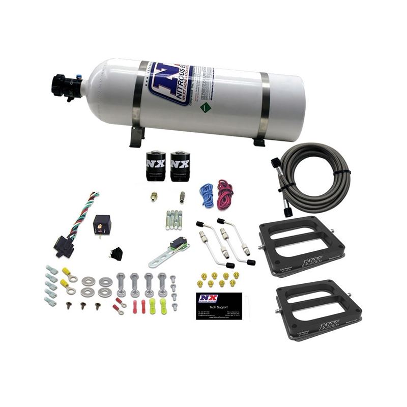 Nitrous Express Dual Dom/Gas Nitrous Kit (100-500H