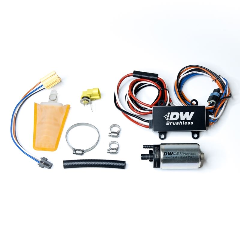 440lph in-tank brushless fuel pump+single/dual spe