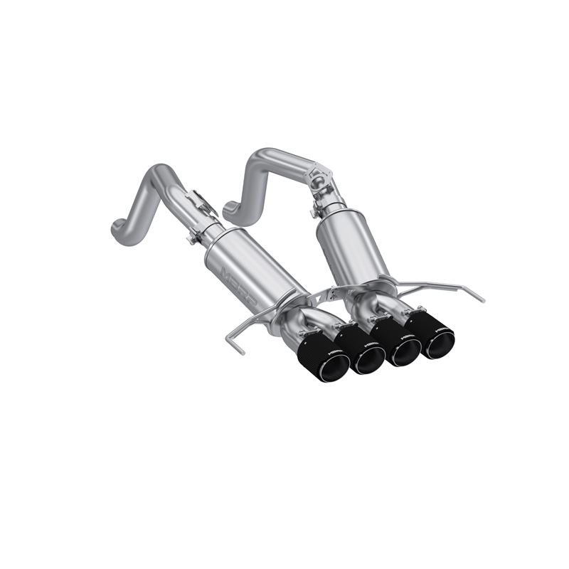 MBRP 3in. Dual Muffler Axle Back with Quad 4in. Ca