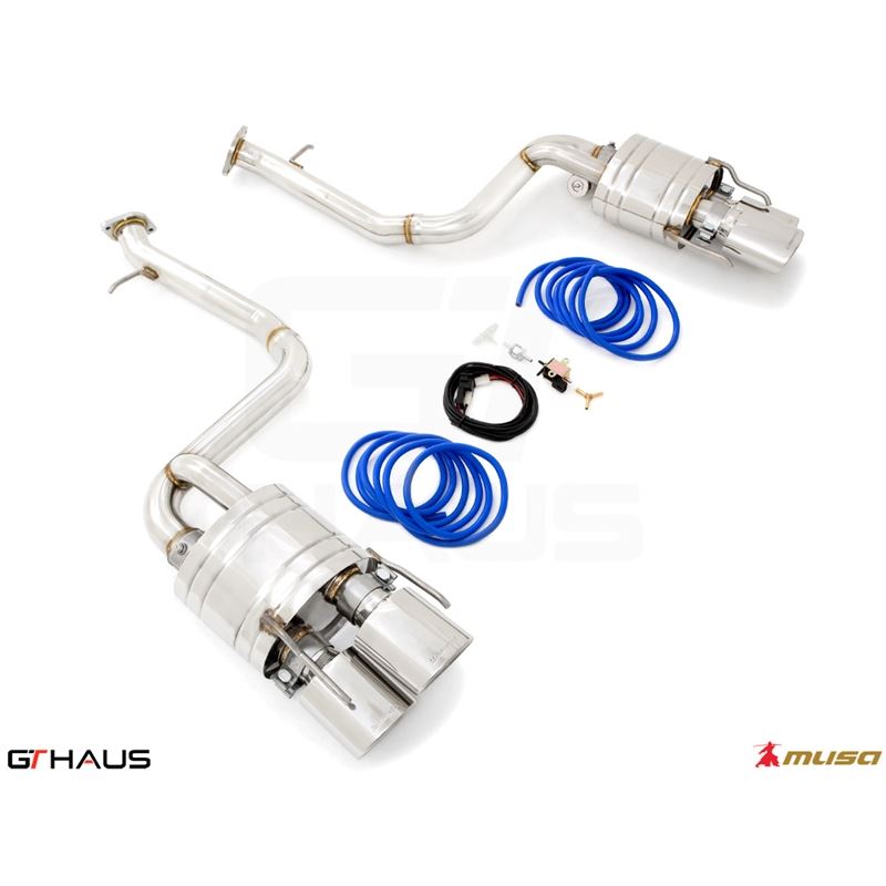 GTHAUS Musa GTC (VC Control) Exhaust; ; Stainless