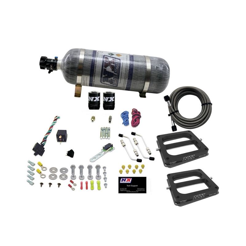 Nitrous Express Dual Dom/Gas Nitrous Kit (100-500H