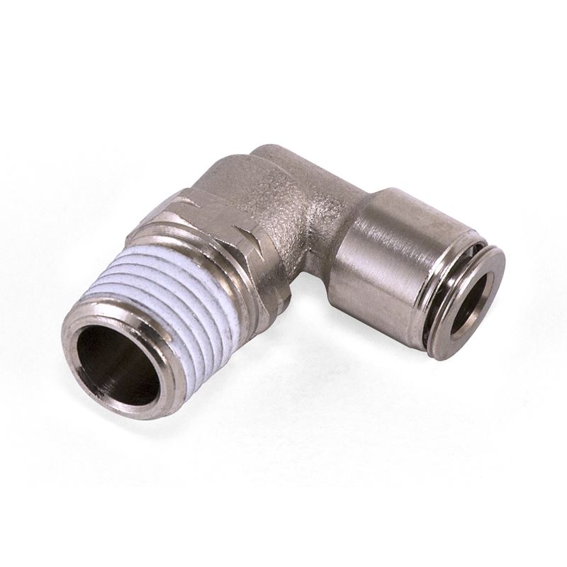 Air Lift Elbow  Male 1/4in Npt x 1/4in Tube(21830)