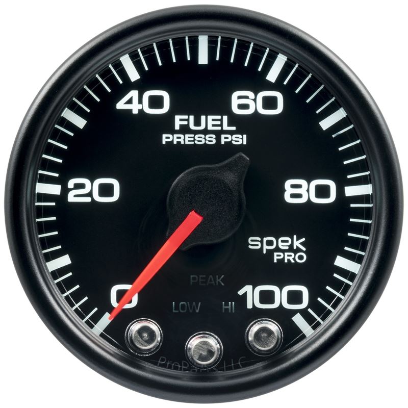 AutoMeter Spek-Pro - Nascar 2-1/16in Fuel Press 0-