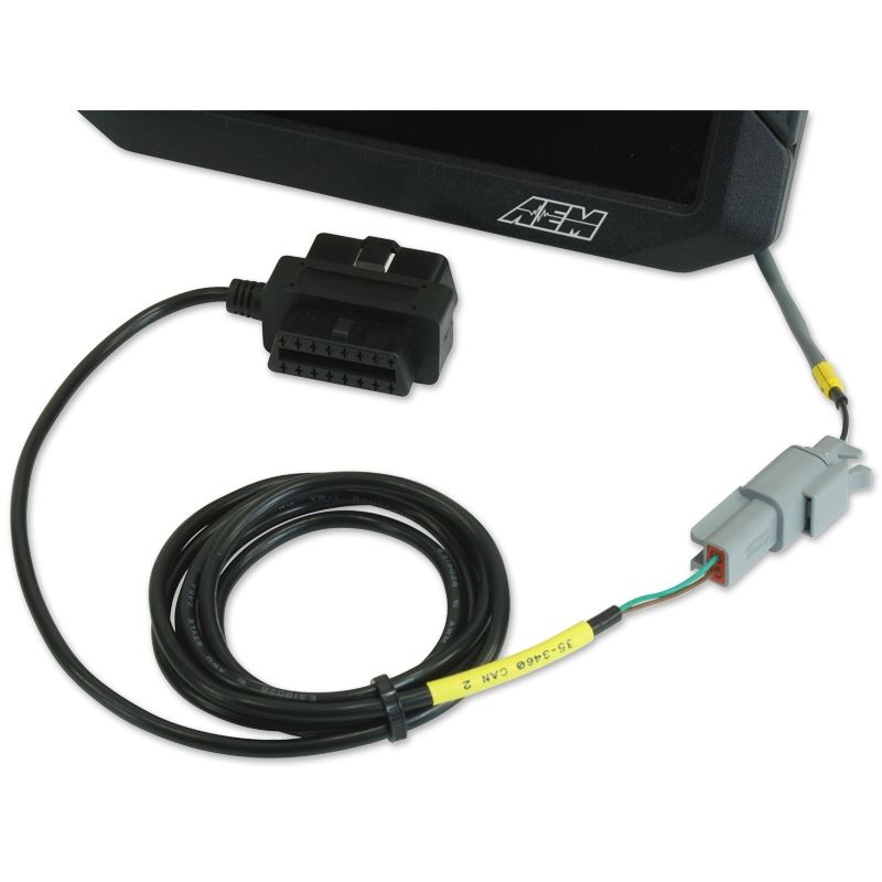 AEM CD Dash Plug and Play Adapter Harness for OBDI