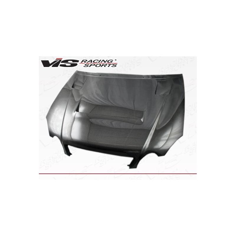 VIS Racing Alfa Style Black Carbon Fiber Hood