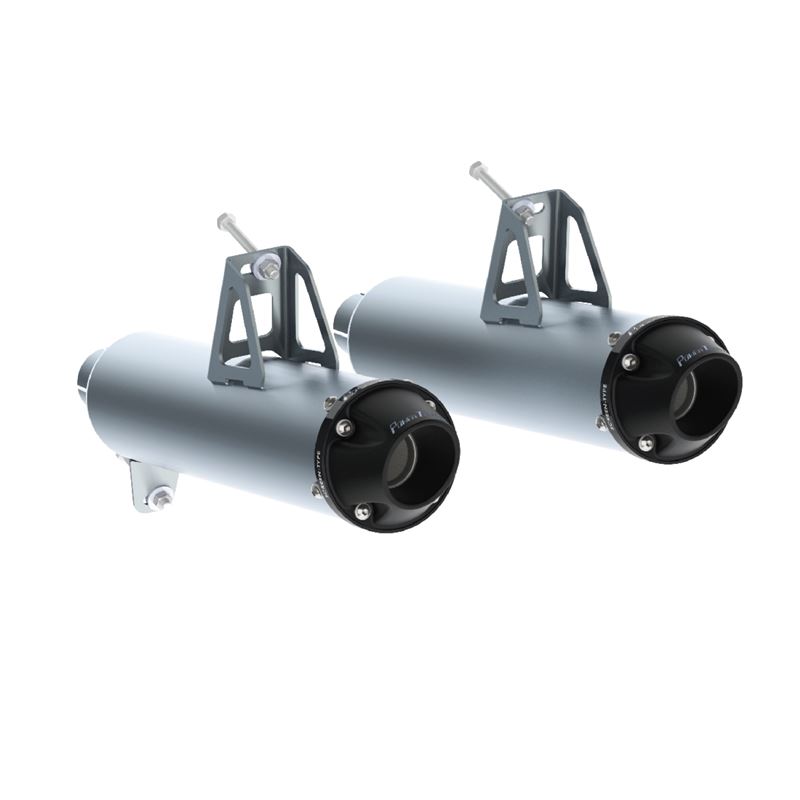 MBRP Can-Am Dual Slip-on Mufflers (AT-9207PT)