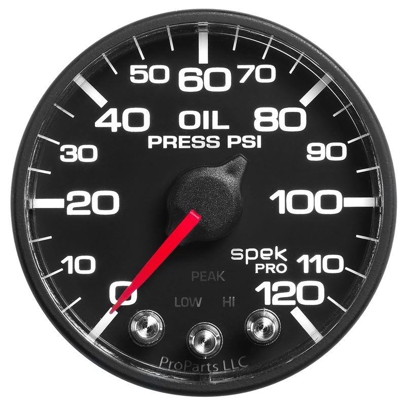 AutoMeter Spek-Pro - Nascar 2-1/16in Oil Press 0-1
