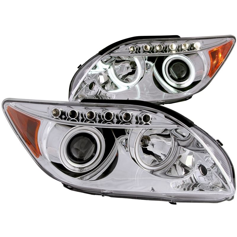 ANZO 2005-2010 Scion Tc Projector Headlights w/ Ha