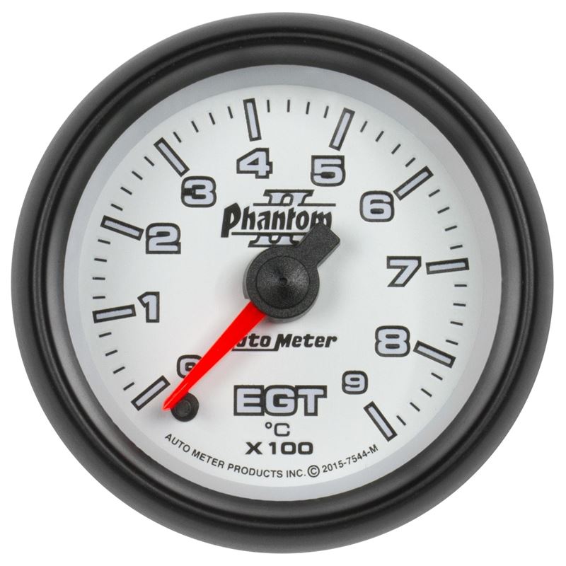 AutoMeter Phantom II Gauge Pyrometer (Egt) 2 1/16i