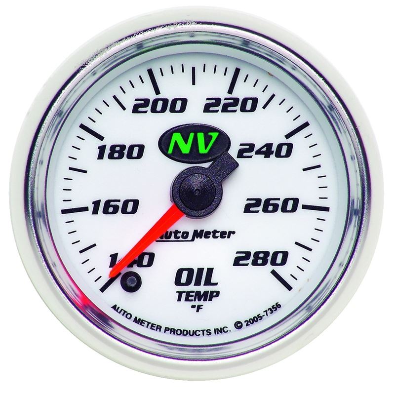 AutoMeter NV 2-1/16in 140-280 Deg F Digital Steppe