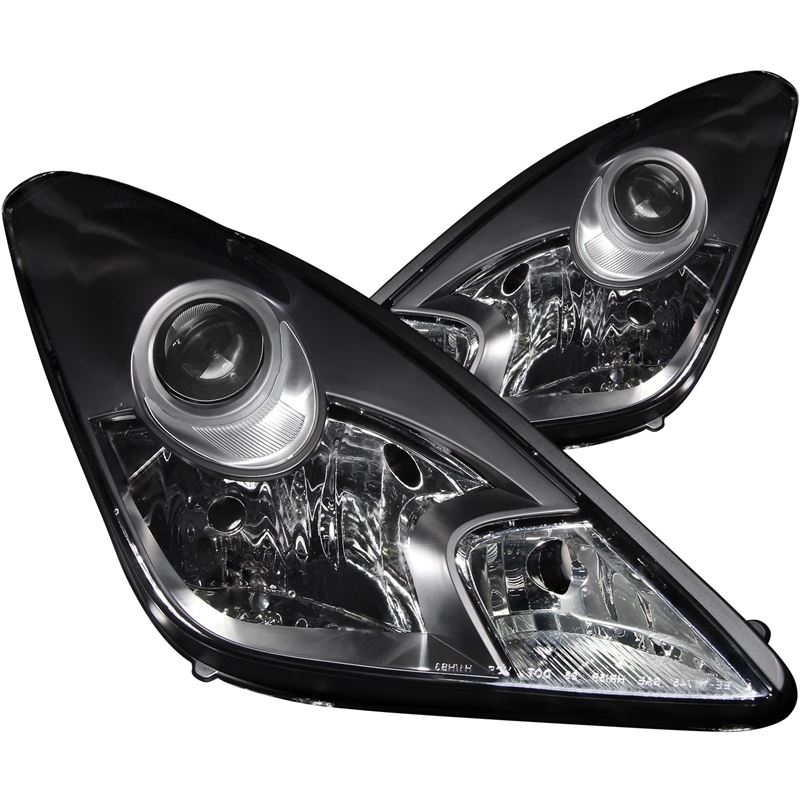 ANZO 2000-2005 Toyota Celica Crystal Headlights Bl