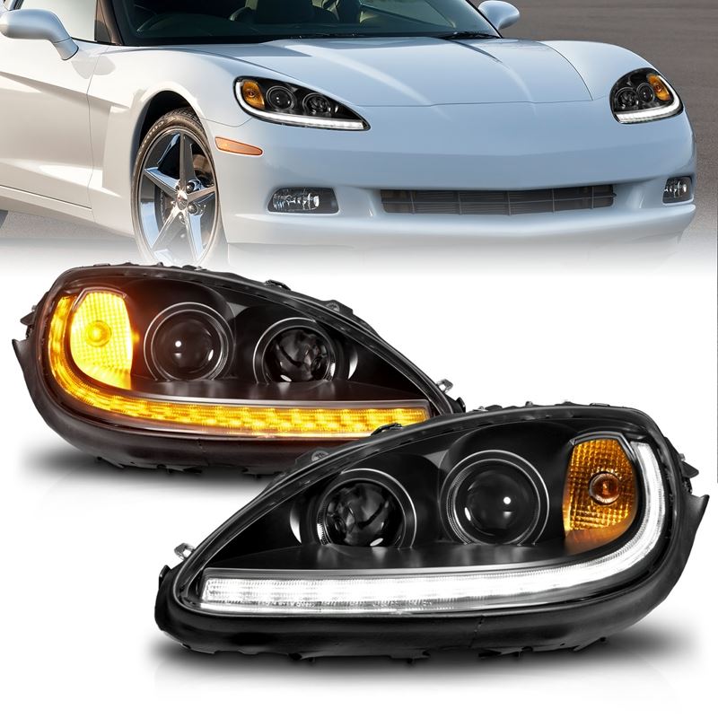 Anzo Projector Headlight for Chevrolet Corvette 05