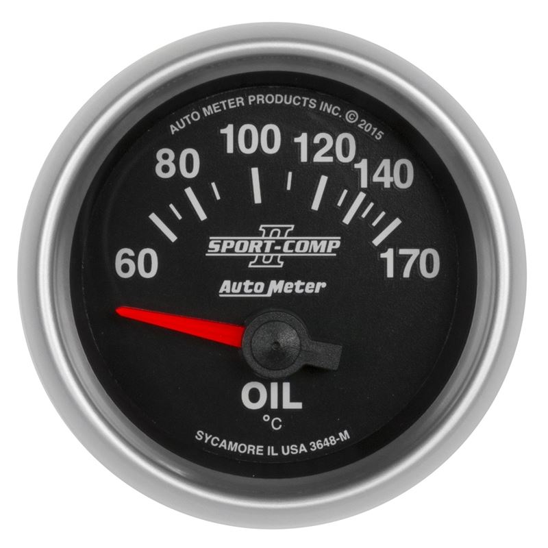 AutoMeter Sport-Comp II Gauge Oil Temp 2 1/16in 60