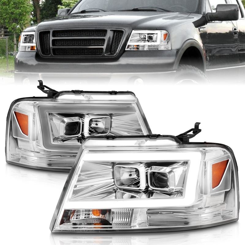 Anzo Projector Headlight Set for 2004-2008 Ford F-