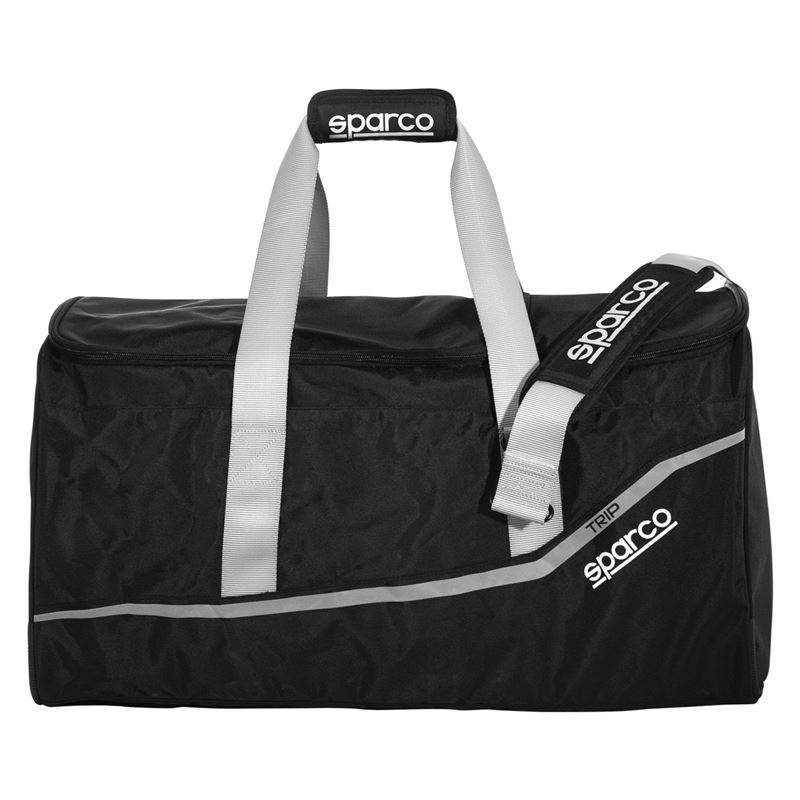 Sparco Tour Duffel Bag, Black/Silver (016439NRSI)
