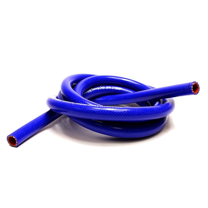 HPS 3/8" ID blue high temp reinforced silicon