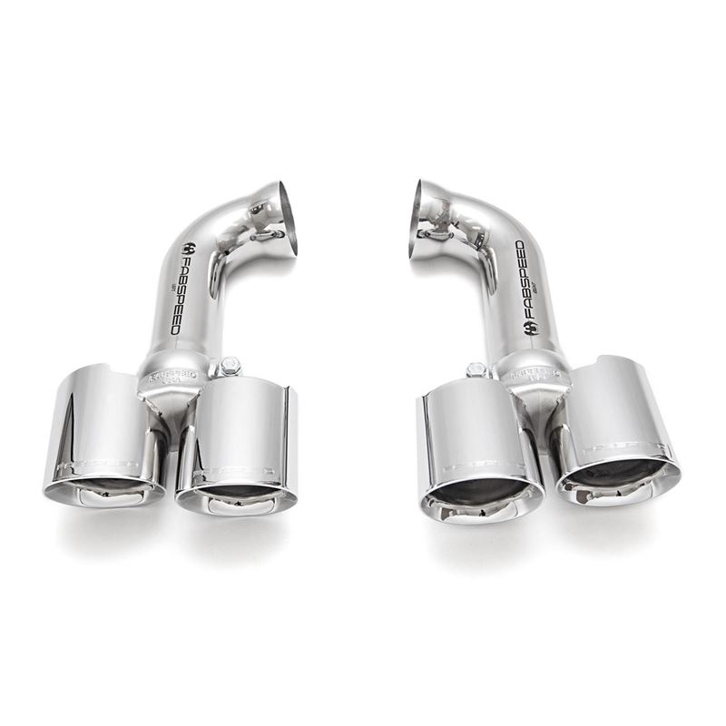 Fabspeed Porsche 958 V6 Deluxe Quad Tips (for PSE)