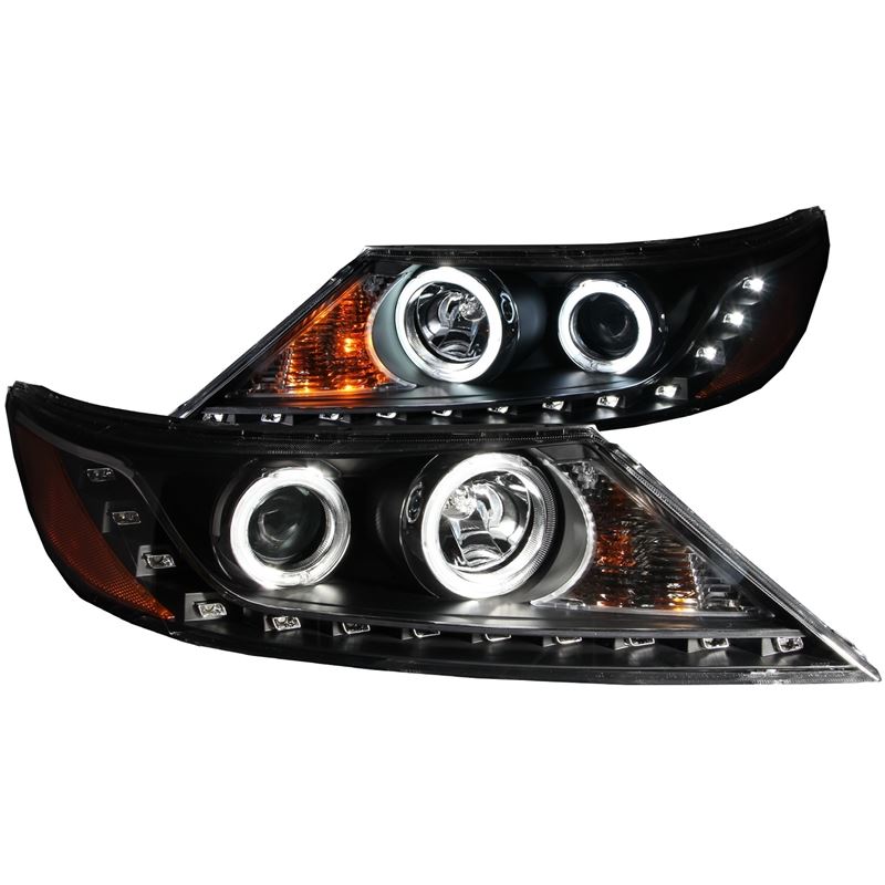 ANZO 2011-2013 Kia Sorento Projector Headlights w/