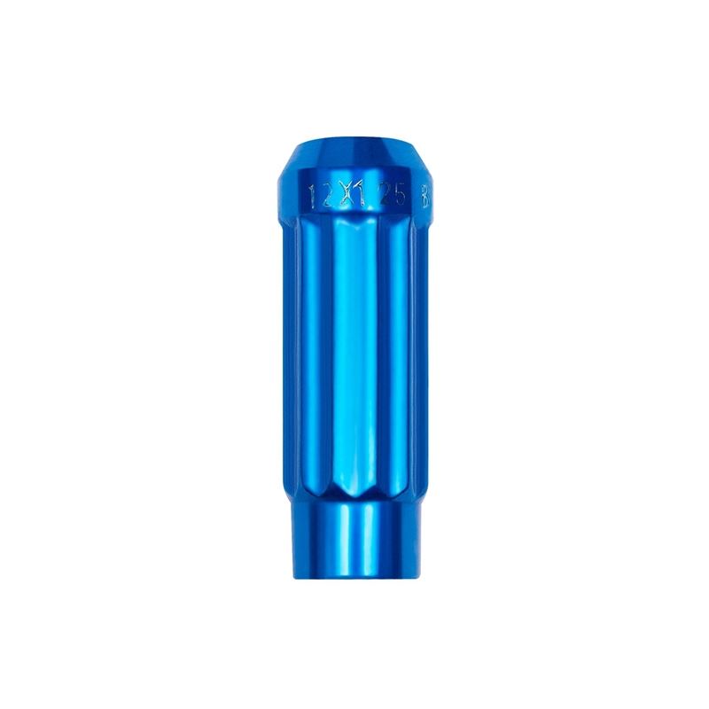 Blox Racing Tuner 12P17 Steel Lug Nuts - Blue, 12x