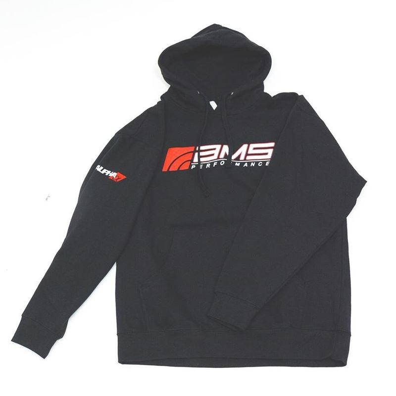 AMS Logo Men's Black Pullover Hoodie - S/M/L/X