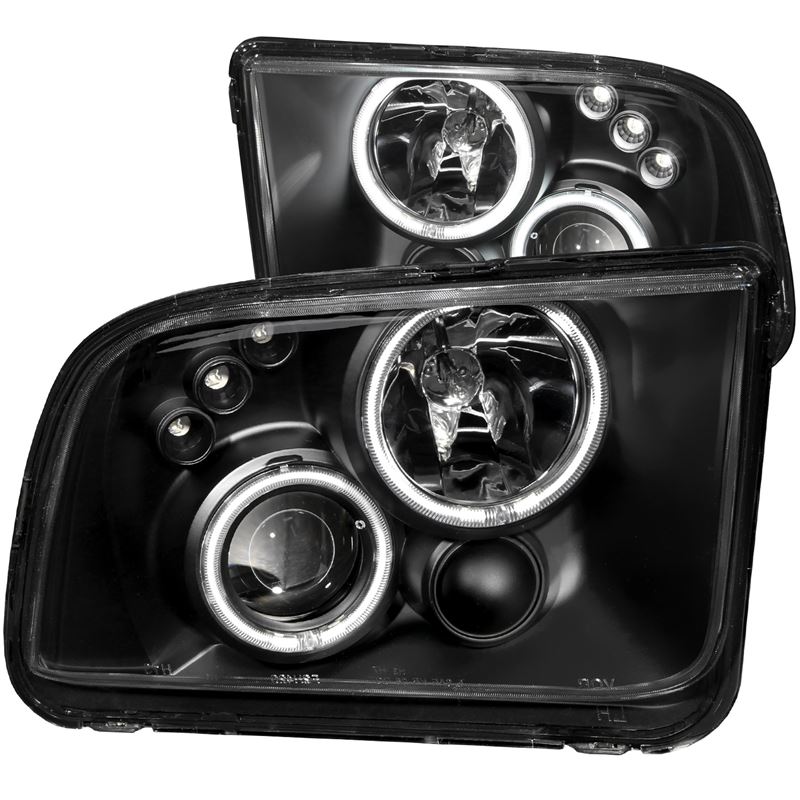 ANZO 2005-2009 Ford Mustang Projector Headlights w