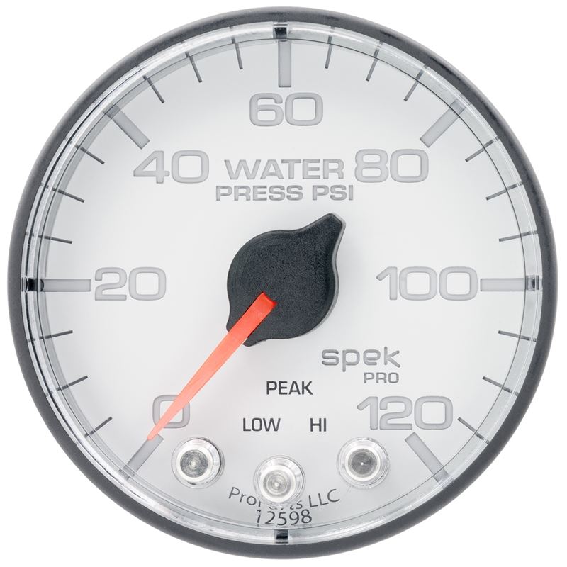 Autometer Spek-Pro 2 1/16in 120PSI Stepper Motor W