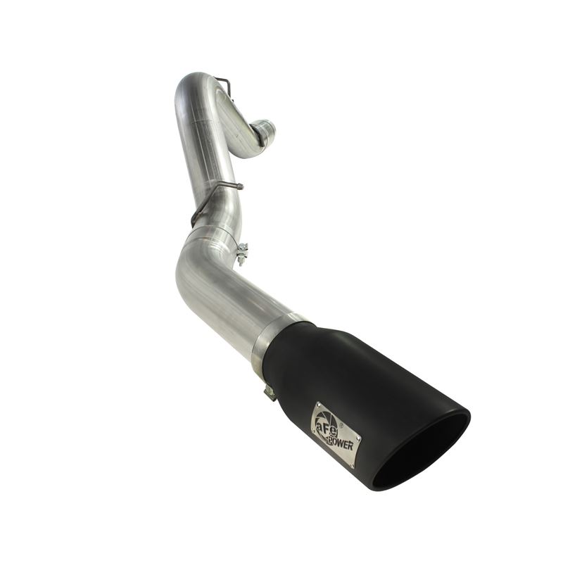 aFe Large Bore-HD 5 IN 409 Stainless Steel DPF-Bac