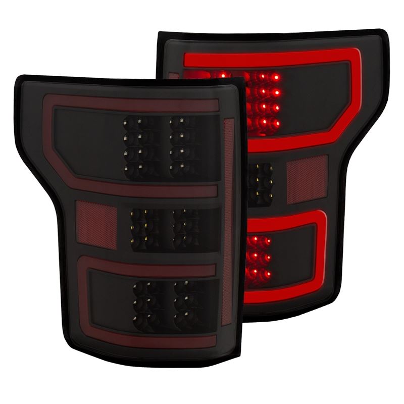 ANZO 18-19 Ford F-150 LED Taillights Black (321338