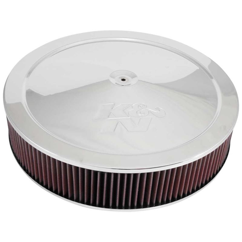 K and N Round Air Filter Assembly (60-1640)