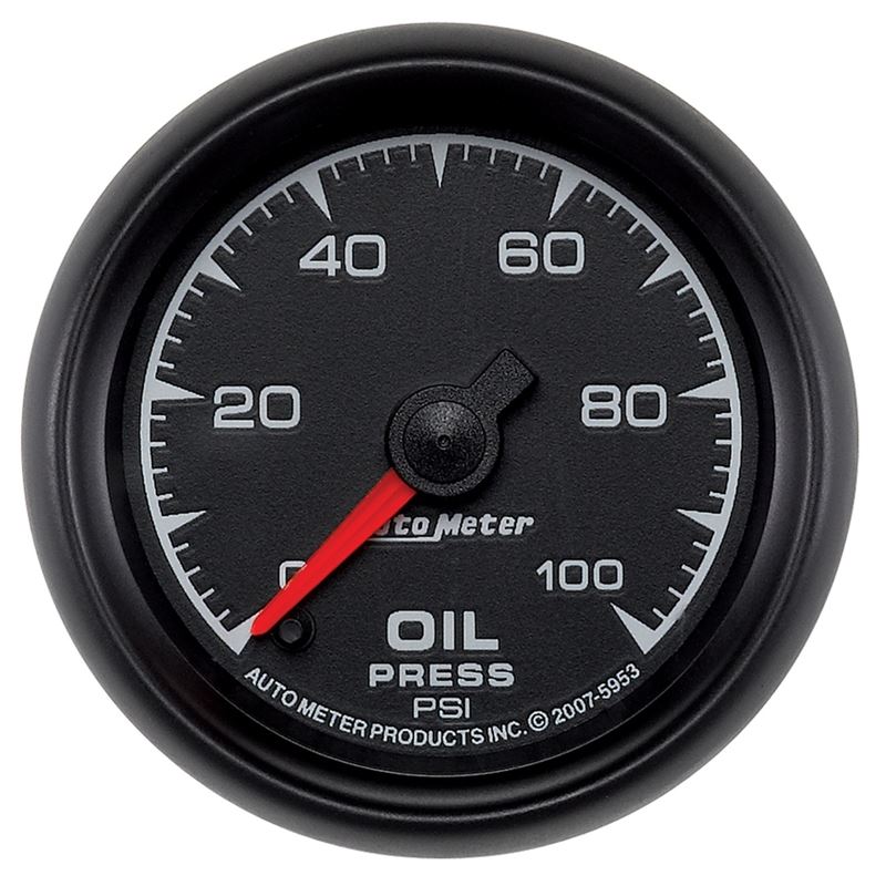 AutoMeter ES 52.4mm 0-100 PSI Oil Pressure Gauge(5