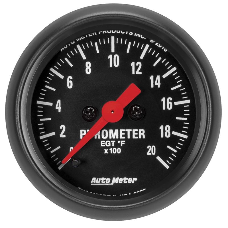 AutoMeter Z Series 52mm 2000 Degree Pyrometer (EGT