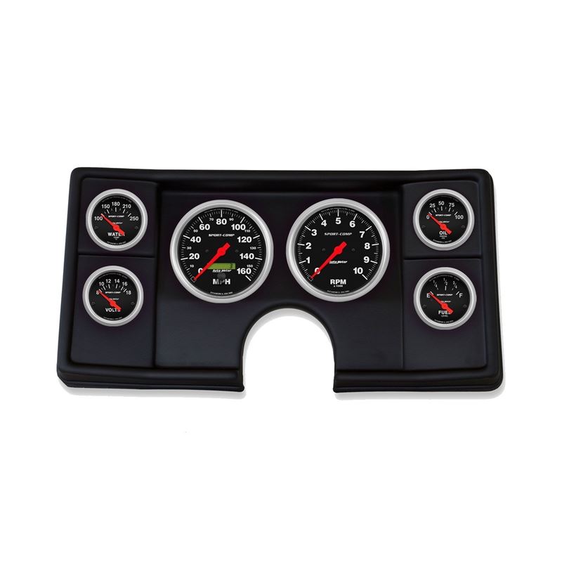 Autometer Sport Comp Direct Fit Dash Kit for 82-87
