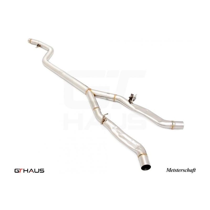 GTHAUS Meistershaft Full Cat-Back LSR Mid Resonato