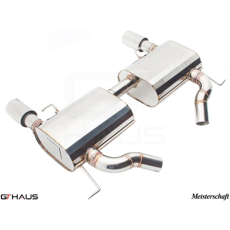 GTHAUS GT Racing Exhaust- Stainless- BM0411202