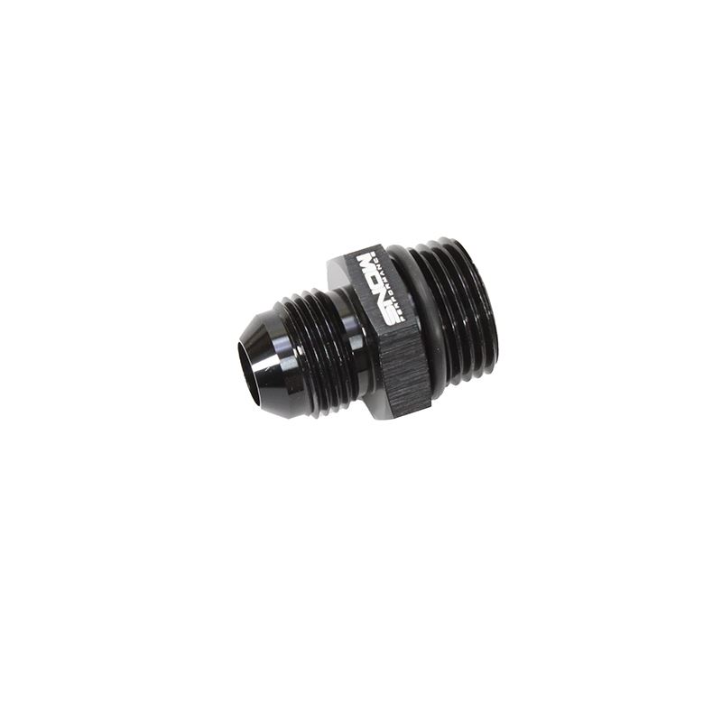 Snow -10 ORB to -8AN Straight Fitting (Black) (SNF
