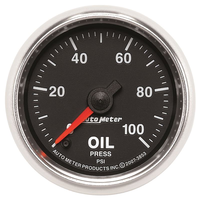 AutoMeter GS Series 2-1/16in Oil Pressure Gauge 10