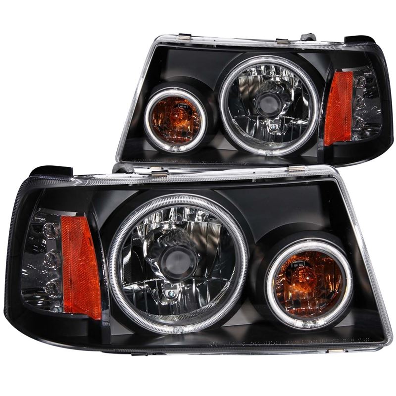 ANZO 2001-2011 Ford Ranger Projector Headlights w/