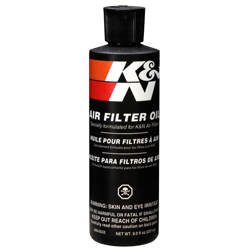 K and N Air Filter Oil-8oz Squeeze (99-0533)