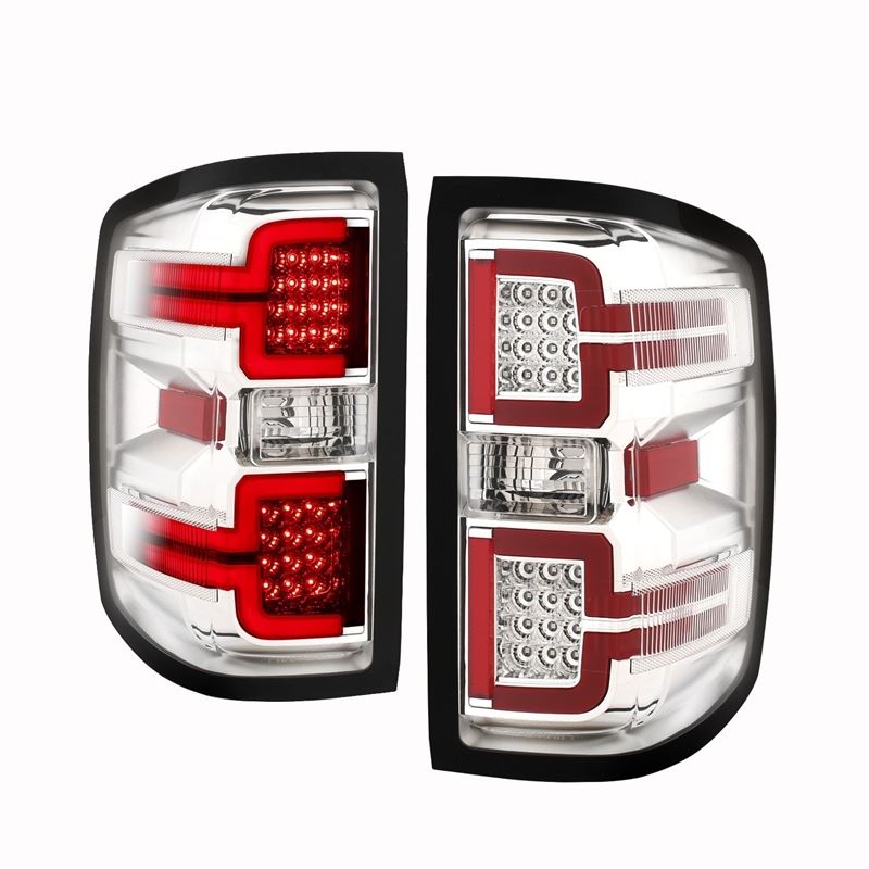 Anzo LED Taillights Chrome Lens, Pair (311291)